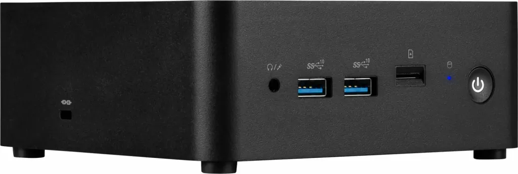 Mini PC MSI Cubi NUC 1MG-007BDE, Intel SoC, DDR5-SDRAM, 0.84L, e zezë - 6