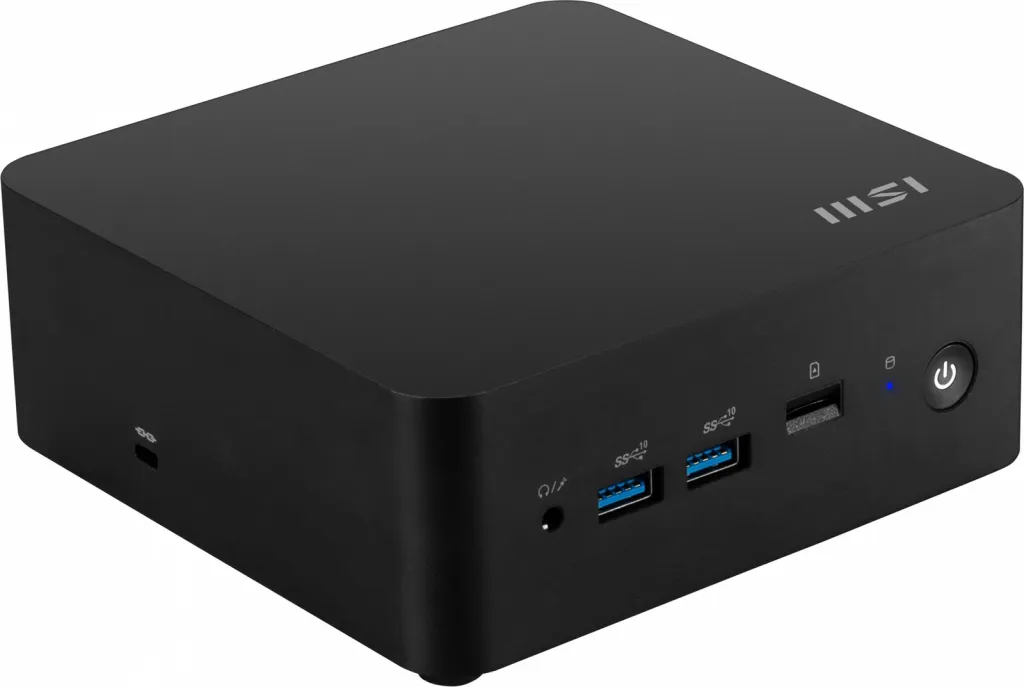 Mini PC MSI Cubi NUC 1MG-007BDE, Intel SoC, DDR5-SDRAM, 0.84L, e zezë - 9