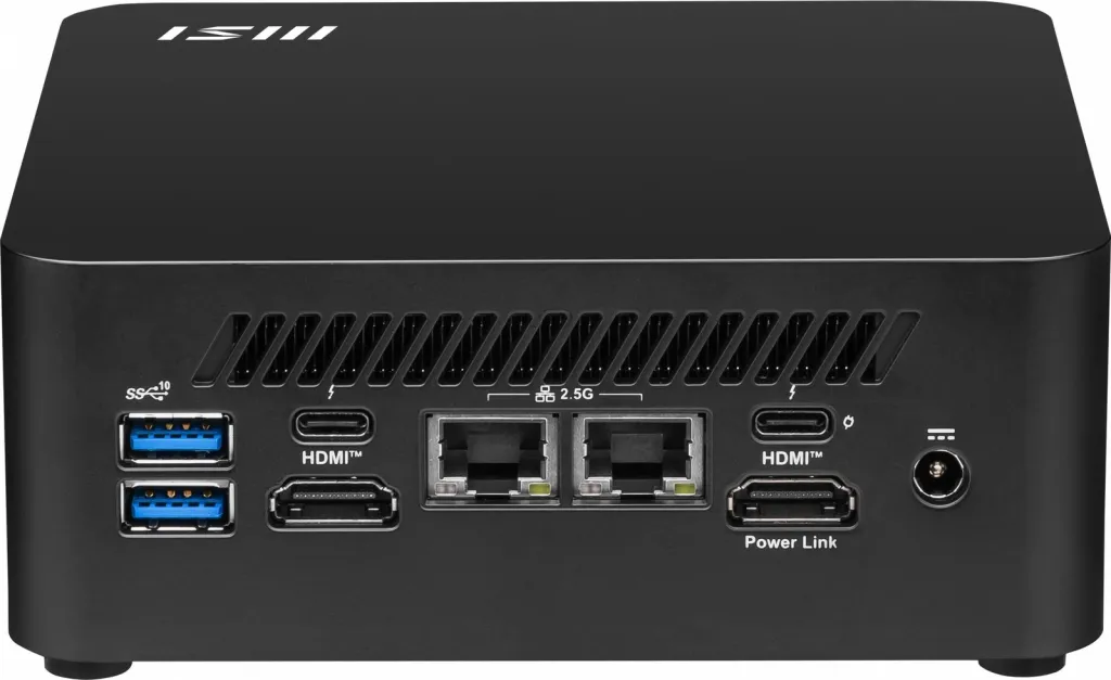 Mini PC MSI Cubi NUC 1MG-022XDE, Intel Core 5, 8 GB, 512 GB, e zezë - 22