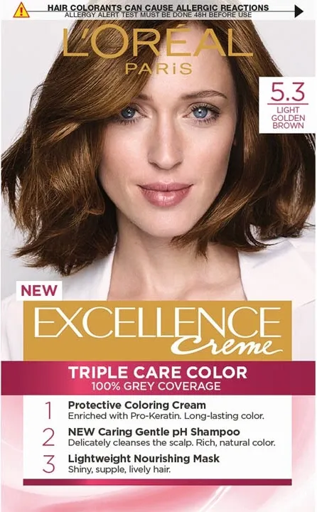 Ngjyrë për flokë Loreal Exellence no. 5.3 - 1