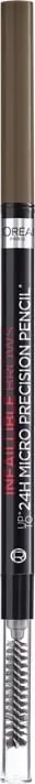 Laps për vetulla, L'Oreal Infaillible Brows Micro Precision Pencil, 1.0 Ebony, 10 g - 1