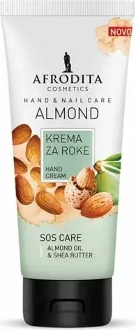 Krem për duar Afrodita Almond, 100 ml