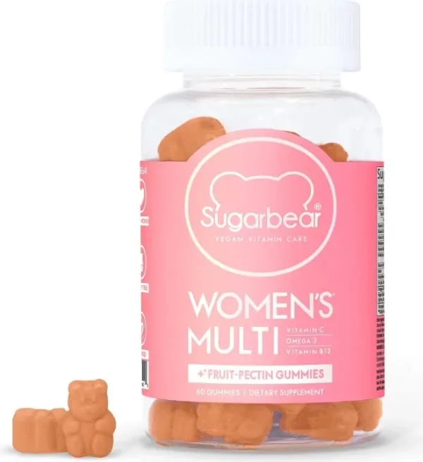 Vitamina për flokë Sugar Bear Hair Women's Multi, 60 copë - 1