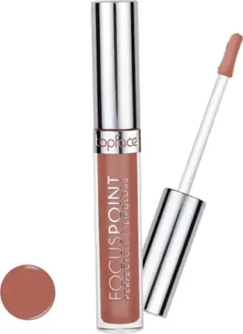 Shkëlqyes për buzë Top Face Perfect Glam, 111 Walnut, 3.5 ml