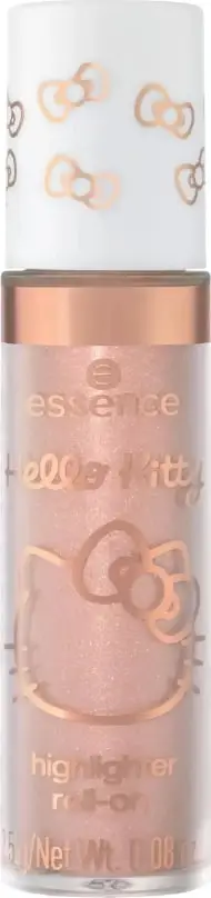 Shkëlqyes për faqe Essence Hello Kitty Roll On, 01 Spread The Sunshine, 2.5 g