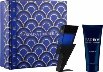 Set Carolina Herrera Bad Boy Cobalt Elixir Eau De Parfum, 100 ml & Cobalt Shower Gel, 100ml