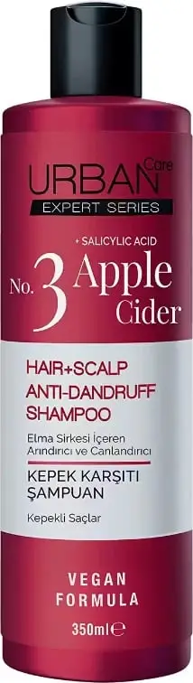 Shampo për flokë Urban Care Apple Cider + Salicylic Acid, 350 ml