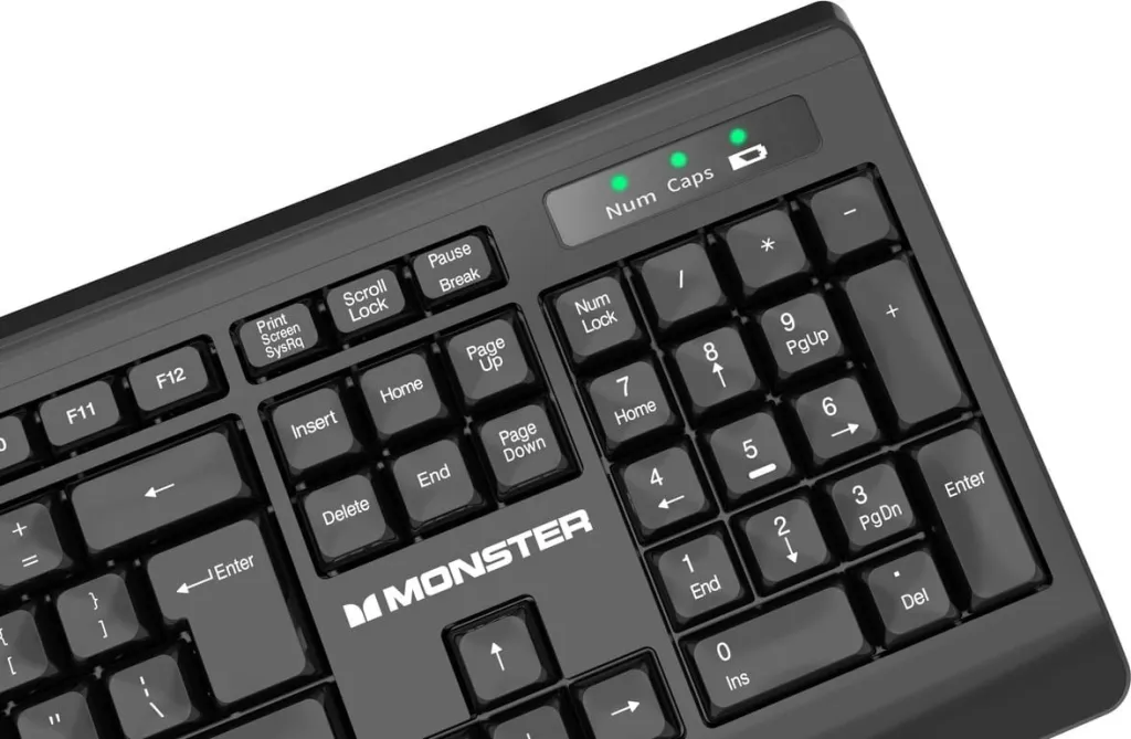 SET - Tastierë + Maus (2n1) Monster KM3 PRO-CBK - 1