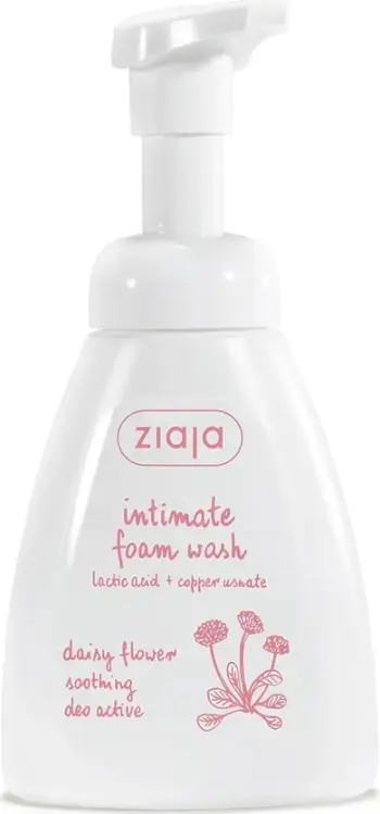 Larës me shkum për pastrim intim me ekstrakt te lulës Margarite Ziaja 250ml