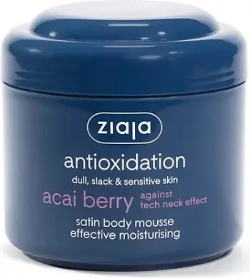 Krem hidratues Ziaja Acai Berry Satin Body Mousse, 200 ml