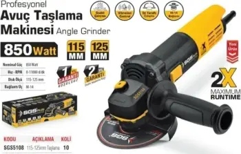 Fleks 115mm 850w SGS5108