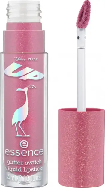 Shkëlqyes për buzë Essence Disney Pixar Up Glitter Switch, 01 Paradise Falls, 4 ml