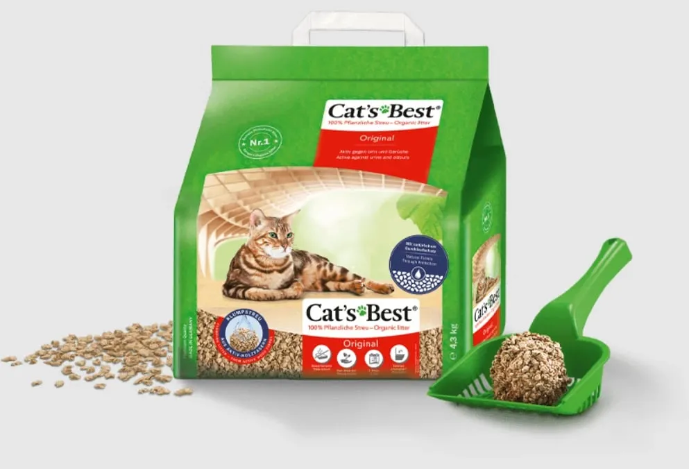 Rërë për mace Cat's best Original, 10 L - 1