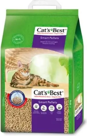 Rërë për mace pelet Smart Pellets, 20 L