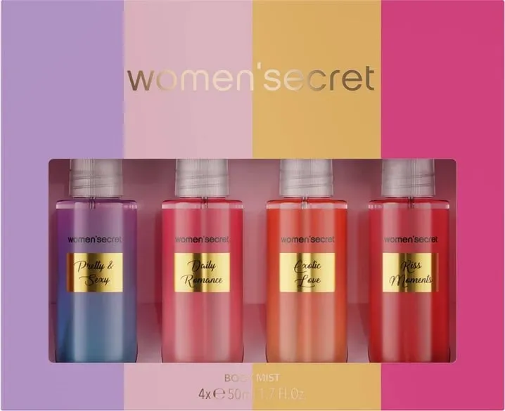 Sprej për trup Women's Secret, 4 x 50 ml - 1