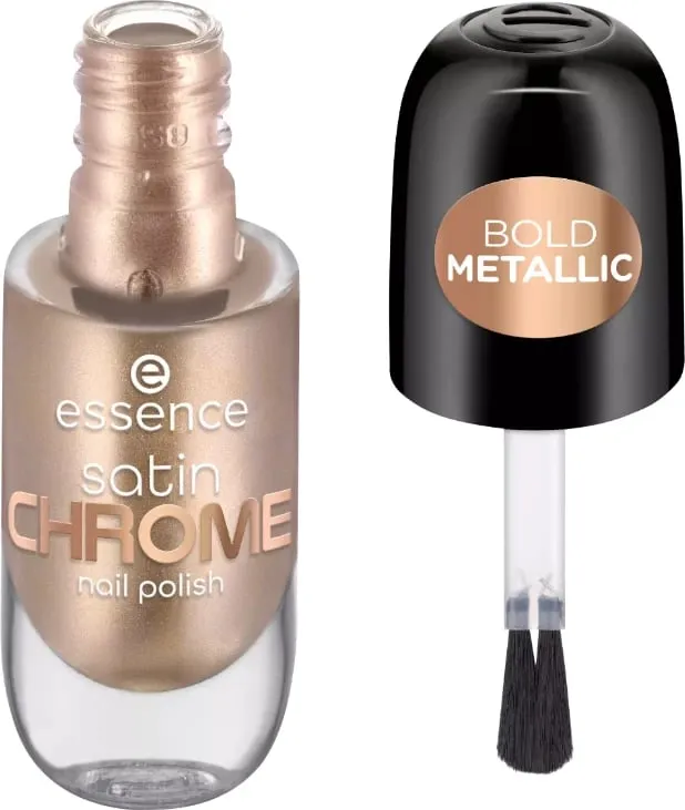 Llak për thonjë Essence Satin Chrome, 01 Robotic Rose, 8 ml - 1