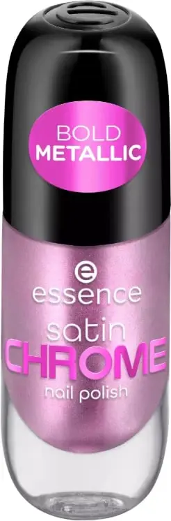 Llak për thonjë Essence Satin Chrome, 02 Artificial Pinktelligence, 8 ml