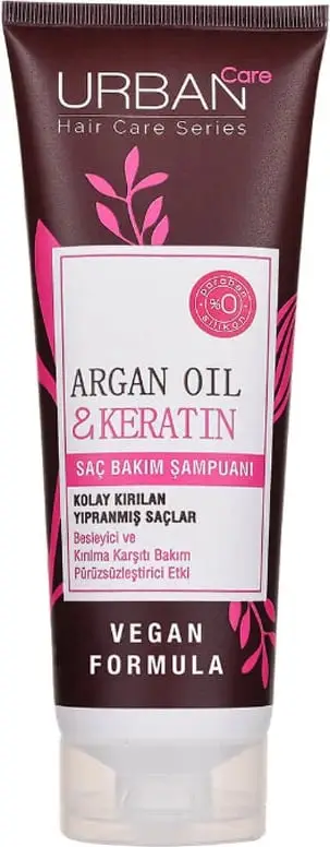 Shampo për flokë Urban Care Argan Oil & Keratin, 250 ml