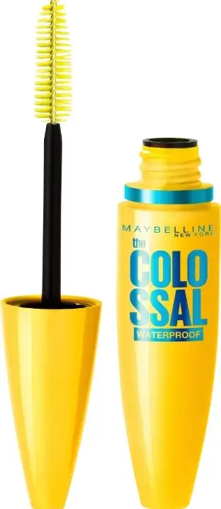 Maskarë për qerpikë Maybelline Colossal Waterproof, 01 Black, 10 ml