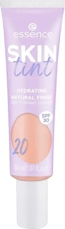 Krem pudër Essence Skin Tint Hydrating, 20, 30 ml