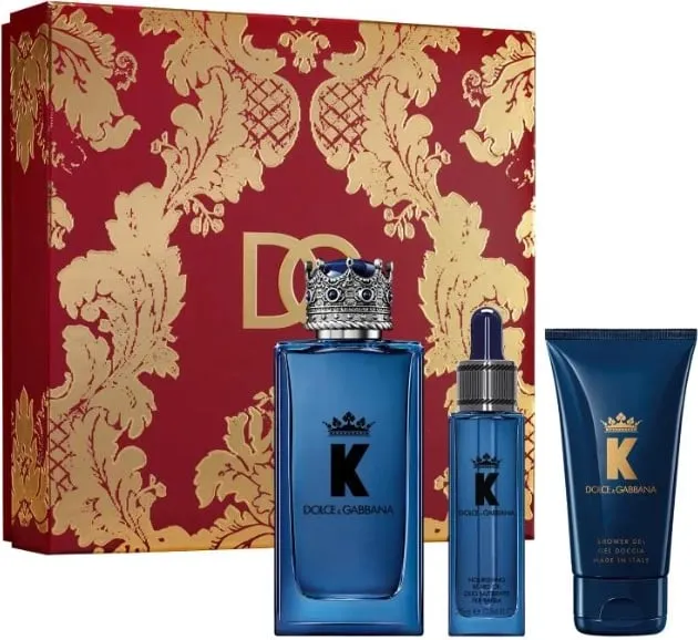 Set Dolce & Gabbana K Eau De Parfum 100 ml +Beard Oil +Shower Gel - 1