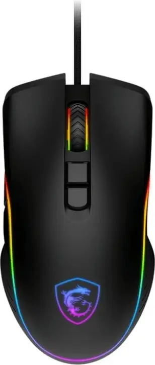 Maus MSI FORGE GM300, optik, 7200 DPI, ambidextrous, i zi