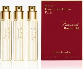 Set parfumesh Maison Francis Kurkdjian, Baccarat Rouge 540 Extrait de parfum, 3x11ml