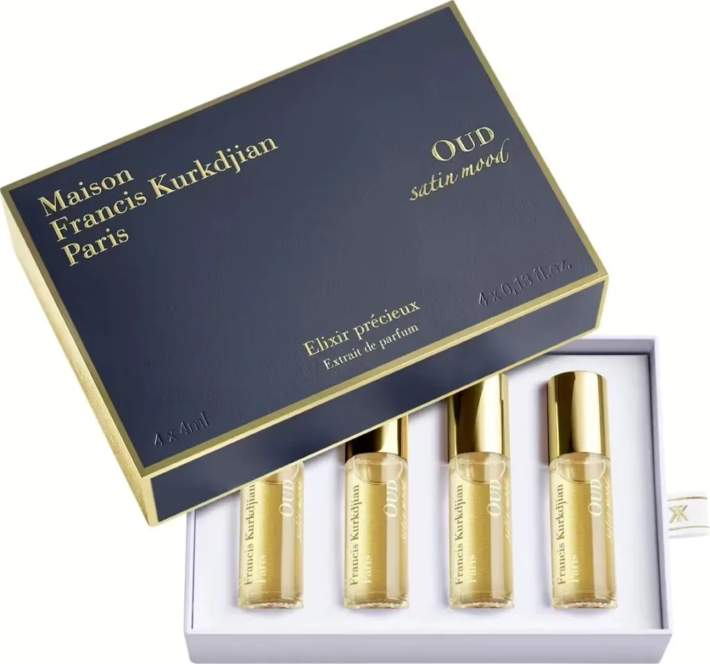 Set Roll-on Maison Francis Kurkdjian Oud satin mood set, 4x4 ml - 1