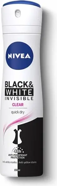 Deodorant Nivea Black & White Invisible Dry Fresh, 150 ml