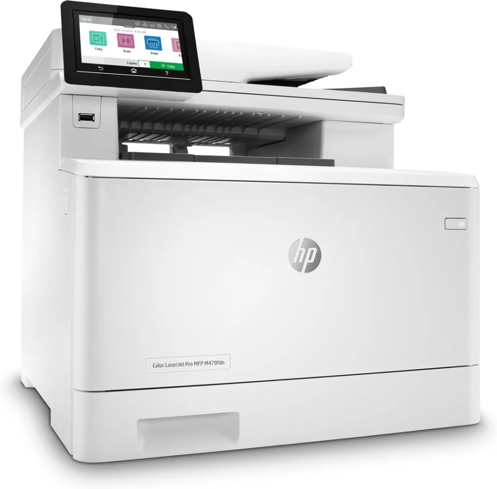 Printer HP LaserJet Pro M479fdn, i bardhë - 2