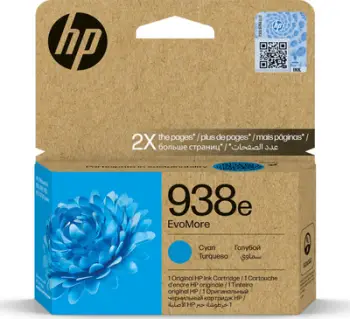 Ngjyrë për printer HP 938E, Evomore, 800 faqe, e kaltër