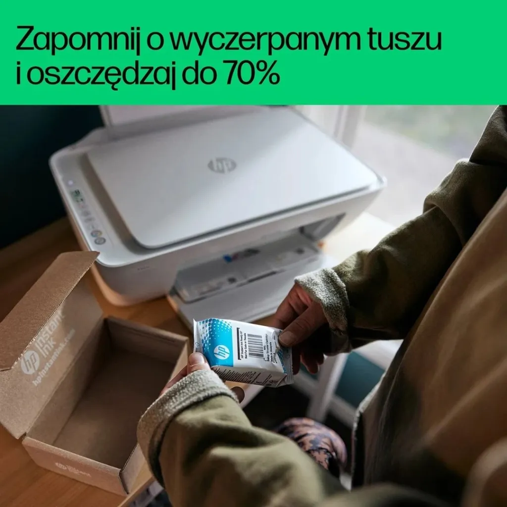 Printer multifunksional HP DeskJet 2820e, Inkjet termal, i hirtë - 77