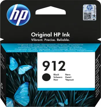 Ngjyrë për printer HP 912, 8.3 ml, e zezë