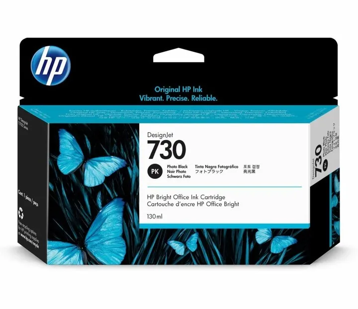 Fishek HP 730, P2V67A, 130ml, i zi - 1