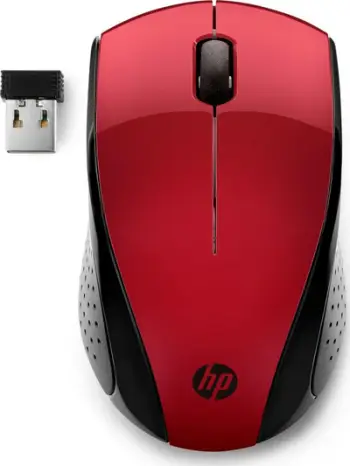 Maus HP Wireless Mouse 220, 1600 DPI, i kuq