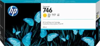 Ngjyrë për printer HP 746, 300 ml, e verdhë