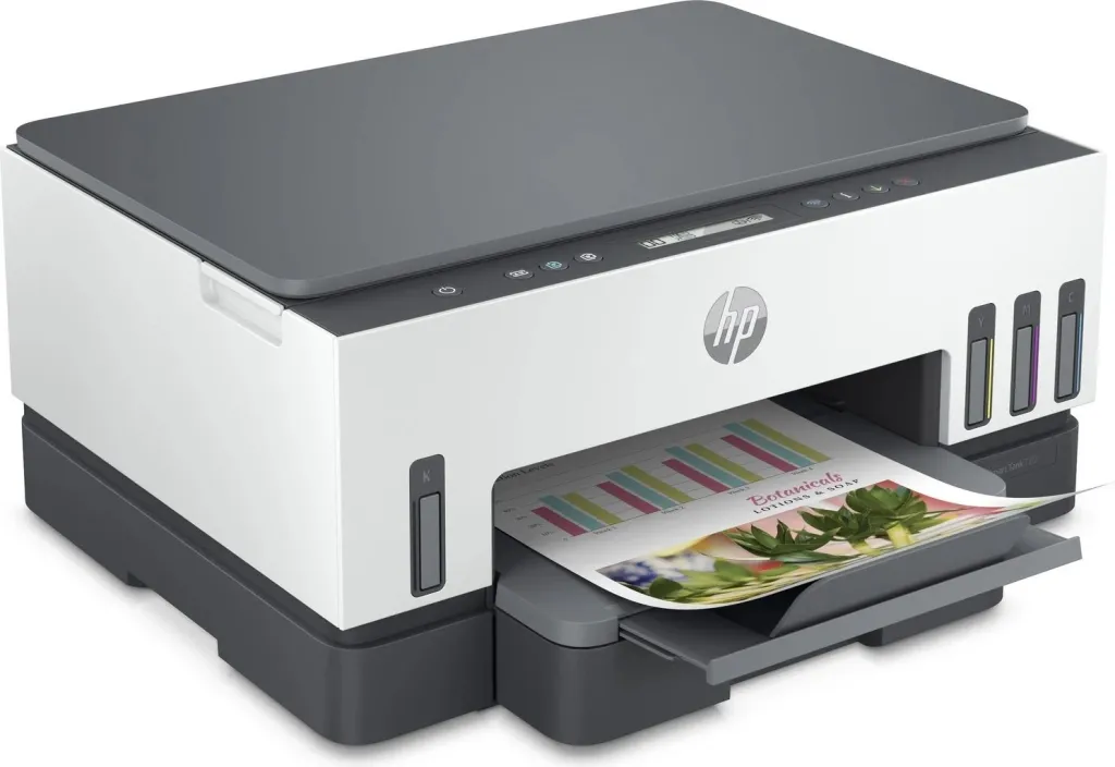 Printer multifunksional HP Smart Tank 720 AIO, termike, i zi - 1