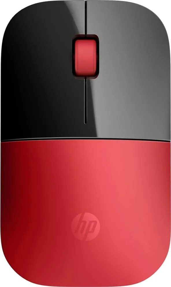 Maus HP Z3700, Wireless, 1200 DPI, i kuq - 1