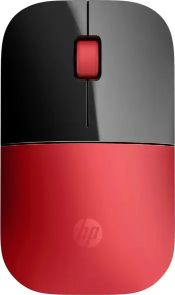 Maus HP Z3700, Wireless, 1200 DPI, i kuq