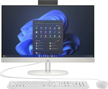 Kompjuter HP ProOne 240 G10 AiO, 23.8", Full-HD, Intel® Core™ i5-1335U, 8GB RAM, 256GB SSD, Intel Iris Xe Graphics, i bardhë