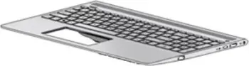 Kopertinë për tastierë për HP Pavilion 15 L01924-A41, e hirtë