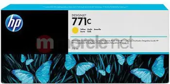 Kasetë boje për printerët HP 771C, B6Y10A, e verdhë, 775 ml