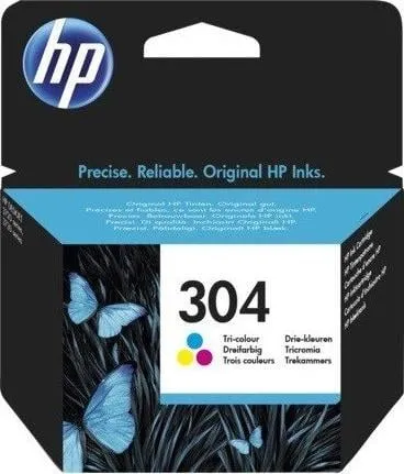Ngjyrë për printer HP 304 N9K05AE, shumëngjyrëshe - 1