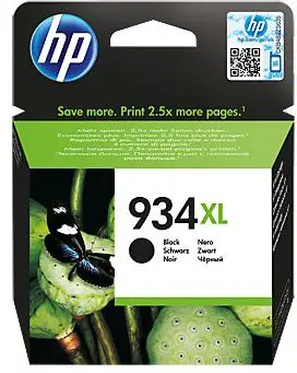 Ngjyrë HP C2P23AE 934XL, e zezë