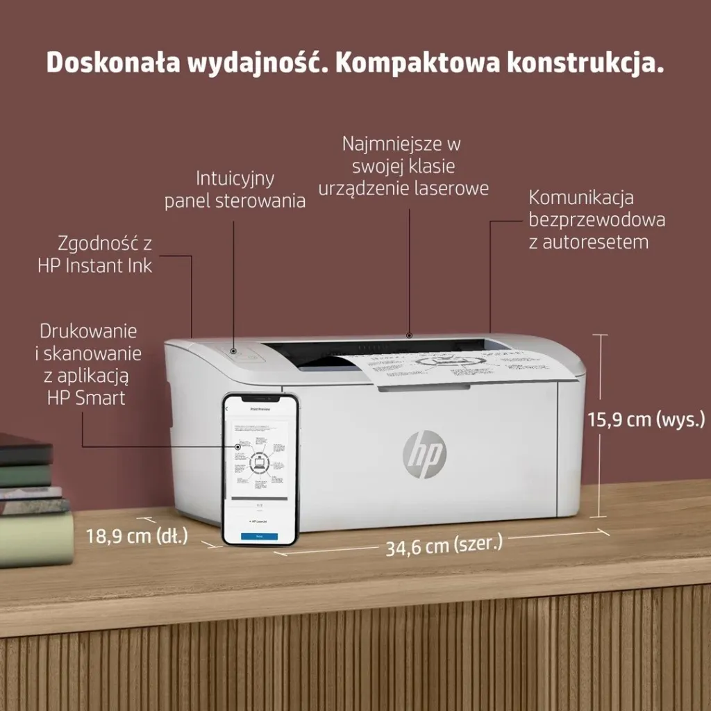 Printer HP LaserJet M110w, i bardhë - 54