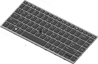 Tastierë HP L14379-051 për laptop HP EliteBook 745 G5, frëngjisht, e zezë