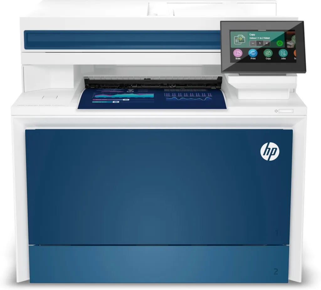 Printer multifunksional HP Color LaserJet Pro MFP 4302fdn, 33 ppm, i kaltër/i bardhë - 2