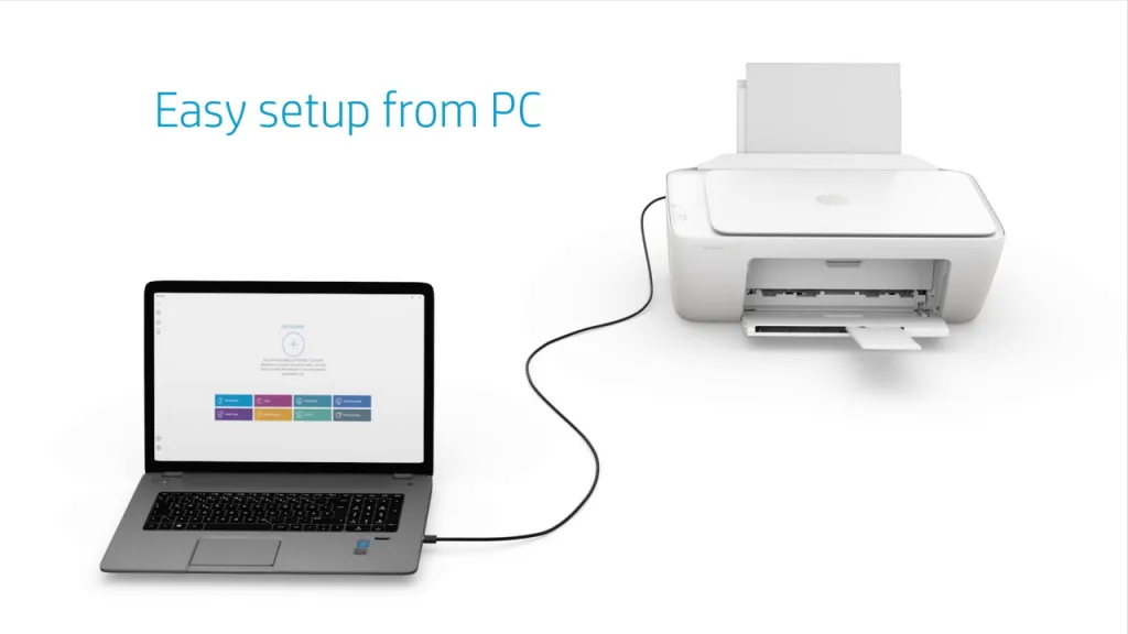 Printer HP 2320 AIO Deskjet, i bardhë - 3