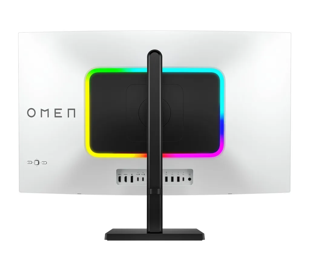 Monitor HP OMEN Transcend, 31.5" UHD OLED 240Hz, i bardhë/zi - 13