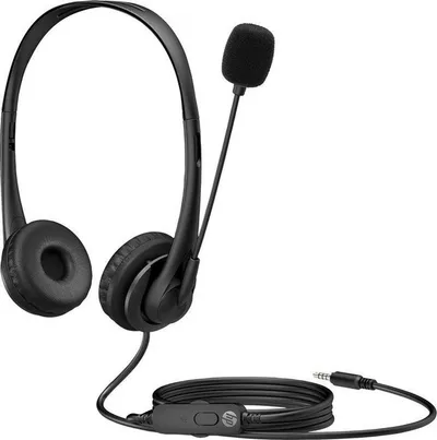Kufje HP Stereo 3.5mm G2, Wired, Head-band, të zeza - 2